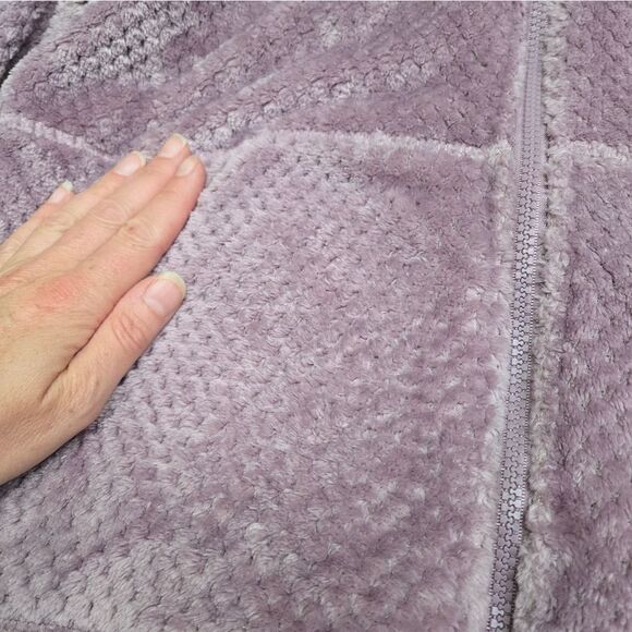 Free Country cozy super soft zip up jacket mock neck women's size large - Picture 6 of 10